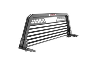 compare product Weather Guard Aluminum Louvered Headache Rack, Matte Black