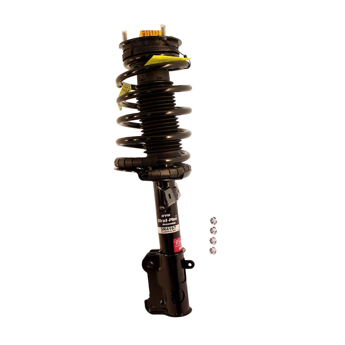 KYB SR4167 Strut Plus Complete Corner Unit Assembly, Black