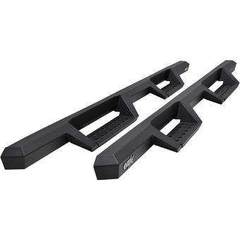 compare product Westin 56-14155 HDX Drop Nerf Bars Textured Black Pair