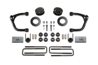 compare product Fabtech K1131 Uniball Lift System 3.5 In. Lift w/ARC Spring Spacer Kit Uniball Lift System