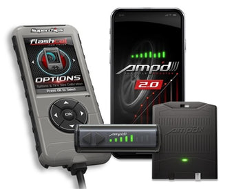 compare product 3571-JTA2 Superchips Flashcal and Amp'd 2.0 Kit