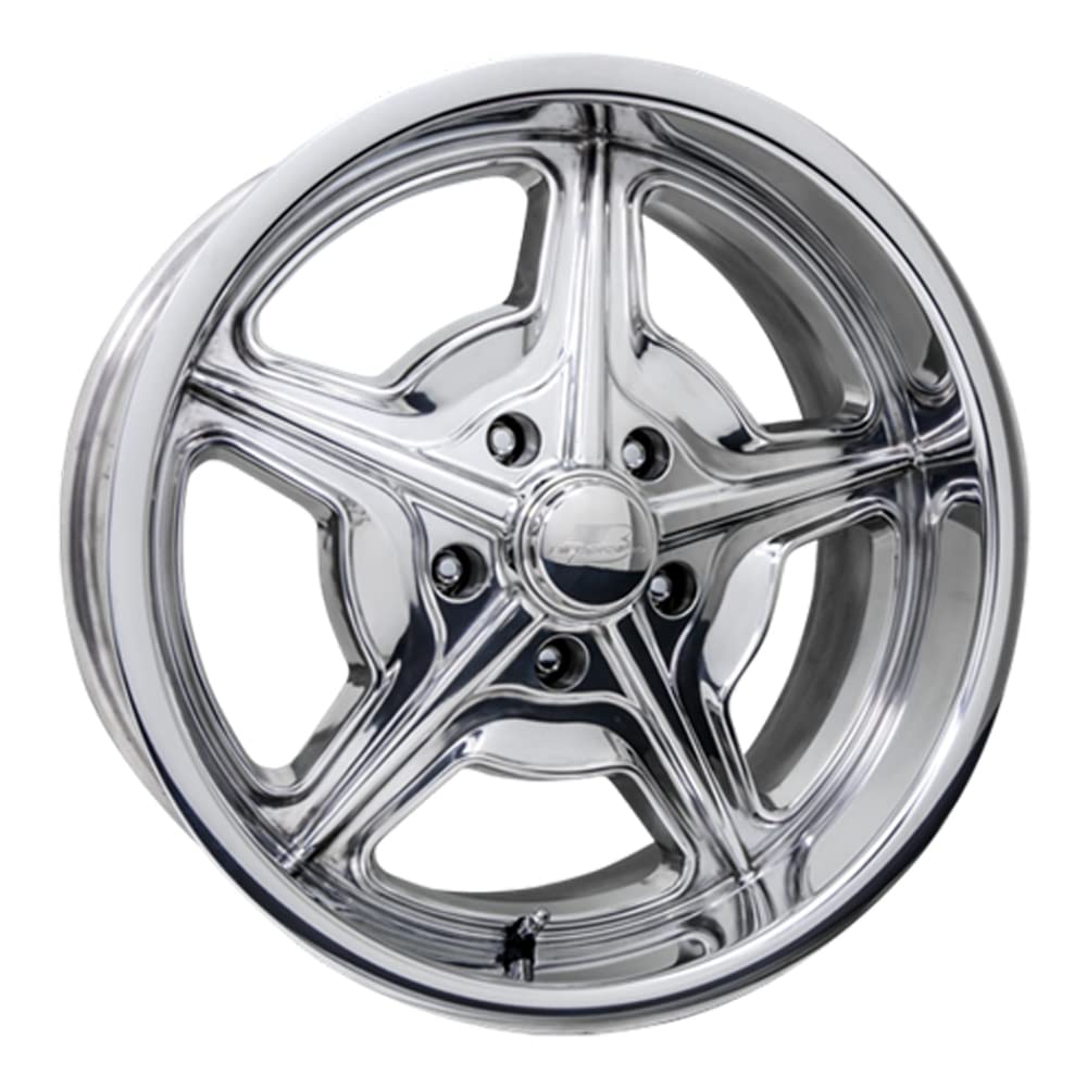 Billet Specialties Wheel, Speedway, 20 x 8.5 in, 5.500 in Backspace, 5 x 4.75 in Bolt Pattern, Aluminum, Polished, Each