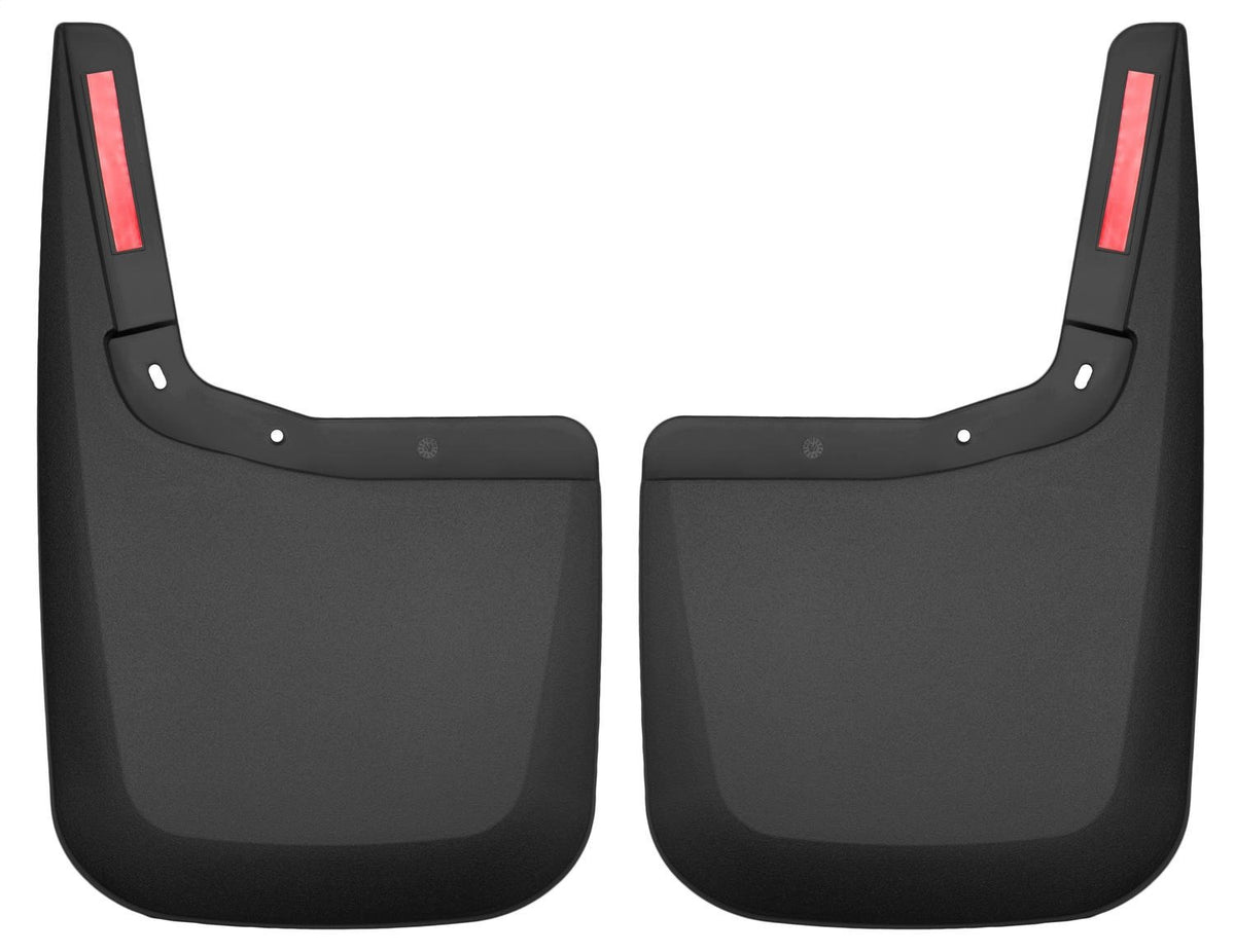 Husky Liners - Rear Mud Guards | 2015-2020 Ford F-150 w/o OEM Fender Flares, Rear Set - Black, 2 Pc. | 59441