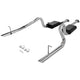Flowmaster 17212 American Thunder Cat-Back Exhaust Kit 2.5 Inch Aluminized Steel Polished 304 Stainless Steel Tips Compatible with 1994-1997 Ford Mustang GT and Cobra with 4.6L or 5.0L engine