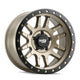 CANYON PRO 17x9, Bolt Pattern: 5x5/, Offset: -12, SATIN GOLD W/SIMULATED RING, set of 1