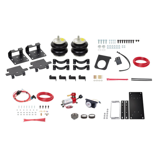 Firestone Airide 2873 All-In-One Analog Rear Air Spring Kit fits 2011-2026 Silverado & Sierra 2500HD 3500HD | Up to 5,000 lbs Load Capacity | 5-100 PSI | Easy Installation