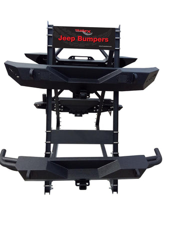 compare product TrailFX - QD1000JB - Display Rack Compatible with/Replacement for Jeep Bumper