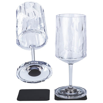 compare product silwy einfach anziehend Magnetic Plastic Glasses Wine 0,3 L