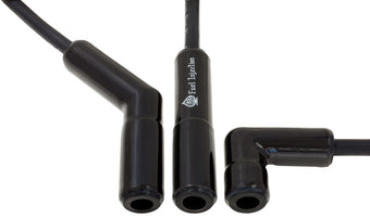 compare product Ceramic Boot Spark Plug Wires in Black Jack Pro Style by ACES Fuel Injection