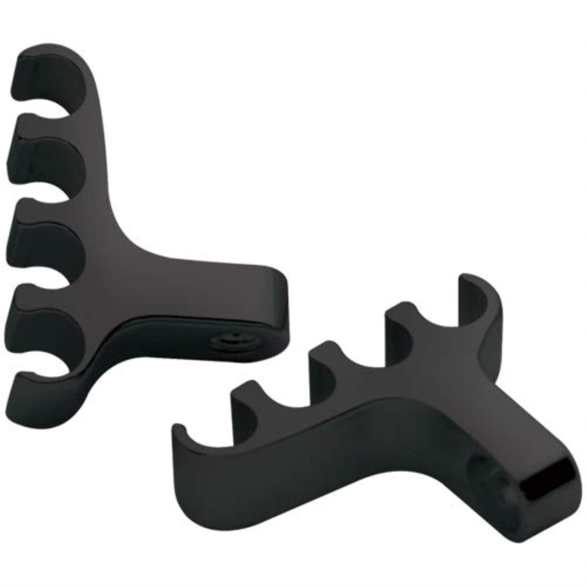 BILLET SPEC Plug 4 Wire Separator Valve Cover Mount Black