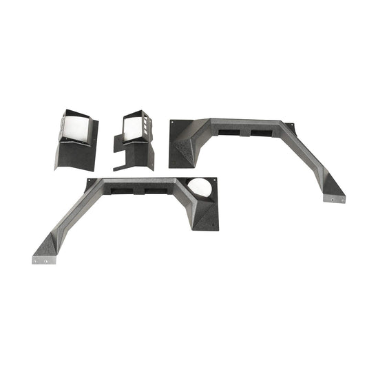 Rugged Ridge | XHD Armor Fender Kit, Rear, Pair | 11615.03 | Fits 2007-2018 Jeep Wrangler JK 2-Door