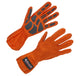 Orange Driving Gloves Non-SFI Outseam S/L XL by Allstar Performance