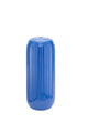 Taylor Made Big B Inflatable Boat Fender, Mid Atlantic Blue (6" x 15") End-to-End Line Passage Fits 5/8" Rope, Hangs Horizontally or Vertically, Ribbed, Needle Valve, Marine-Grade Vinyl - 41025