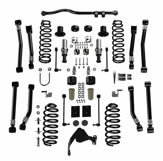 TeraFlex JK 2-Door Outback Overland Suspension System (3” Lift) - No Shocks
