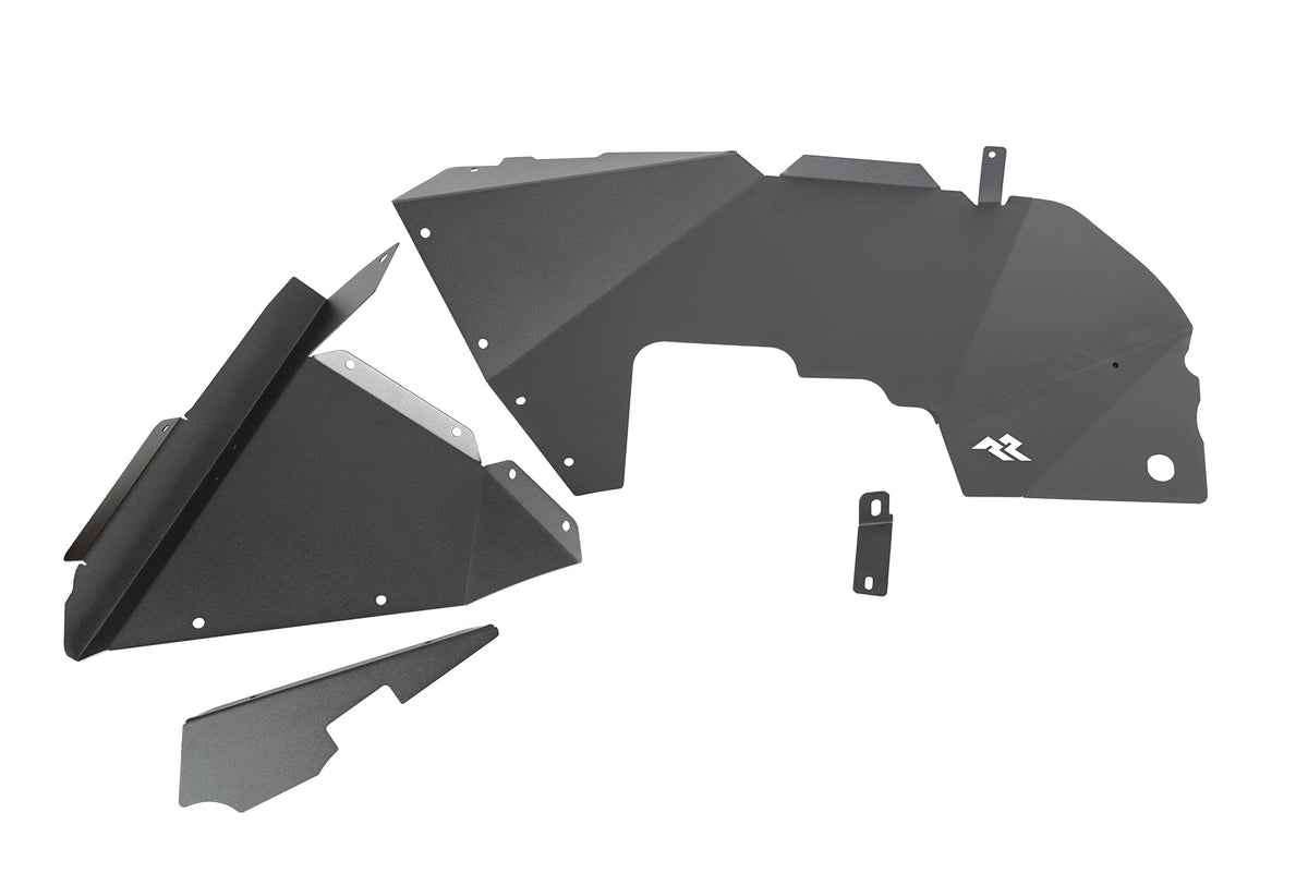 Rugged Ridge Inner Fender Liners for Jeep Wrangler/Gladiator | Front | 11615.61 | Fits 2018-2025 Jeep Wrangler JL; 2020-2025 Jeep Gladiator JT