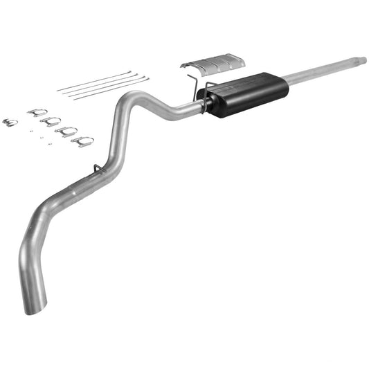 Flowmaster 17135 Force II Cat-Back Exhaust Kit 3 Inch Aluminized Steel Compatible with 1987-1996 Ford F-150 truck with a 4.9L, 5.0L or 5.8L engine.