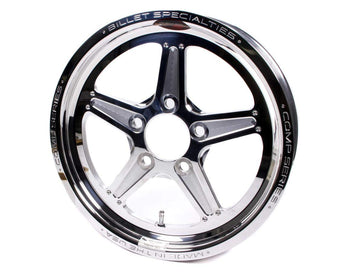 compare product Billet Specialties Comp Series Black Chrome Wheel with Painted Finish (15x3.5