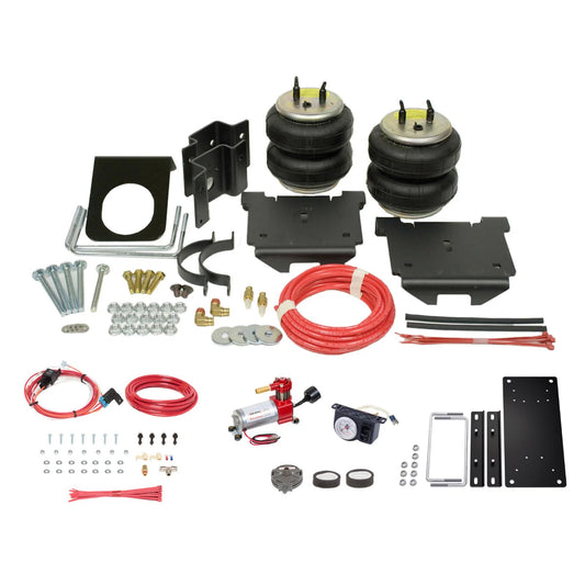 Firestone Airide 2869 All-In-One Analog Rear Air Spring Kit fits 2001-2010 Silverado & Sierra 2500HD 3500HD | Up to 5,000 lbs Load Capacity | 5-100 PSI | Easy Installation