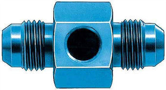 compare product Aeroquip FCM2184 Blue Anodized Aluminum In-Line Fuel Pressure Adapter