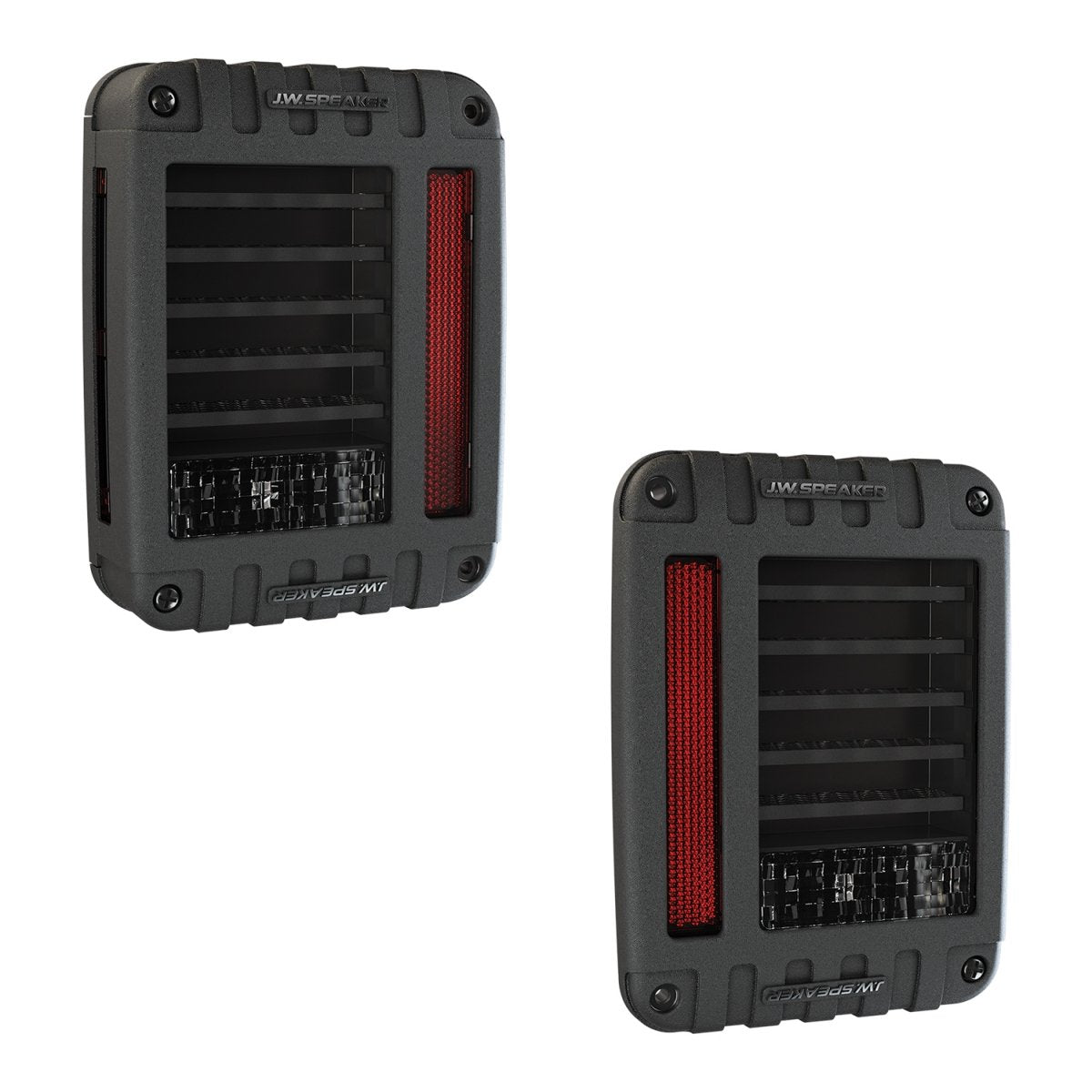 J.W. Speaker 0347531 Model 279 J 12-24V DOT LED Jeep Tail Light Kit - 2 Light Kit
