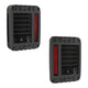 J.W. Speaker 0347531 Model 279 J 12-24V DOT LED Jeep Tail Light Kit - 2 Light Kit