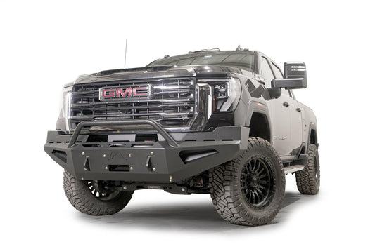 Fab Fours - GM24-RS6262-1 - Fab Fours GM24-RS6262-1 Red Steel Front Bumper
