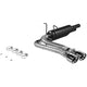 Flowmaster 17367 American Thunder Cat-Back Exhaust Kit 2.5 Inch Aluminized Steel Dual Tailpipes 3 Inch Polished 304 Stainless Steel Tips Compatible with 1999-2004 Ford Lightning 5.4L