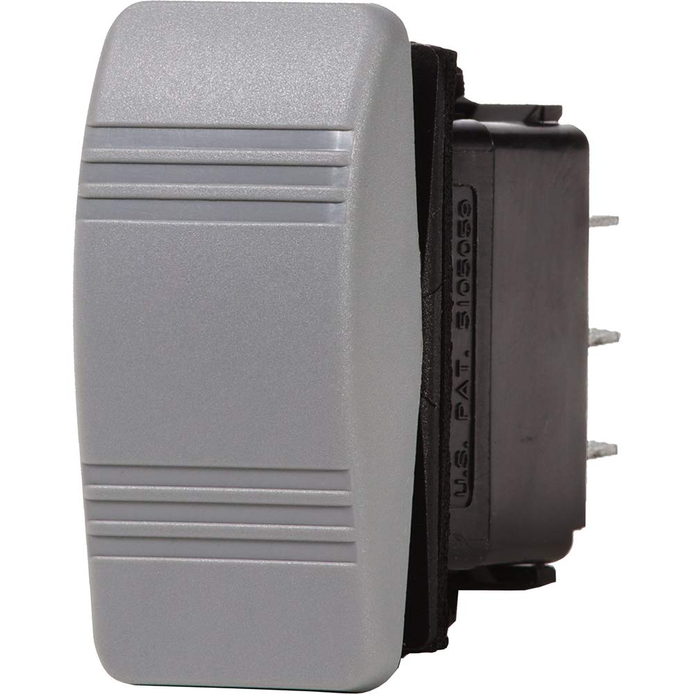 Blue Sea Systems 8234 Contura Off-(ON) SPDT Switch, Grey