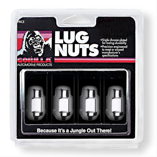 Gorilla Automotive 41177B Acorn Bulge Seat Lug Nuts (7/16" Thread Size)