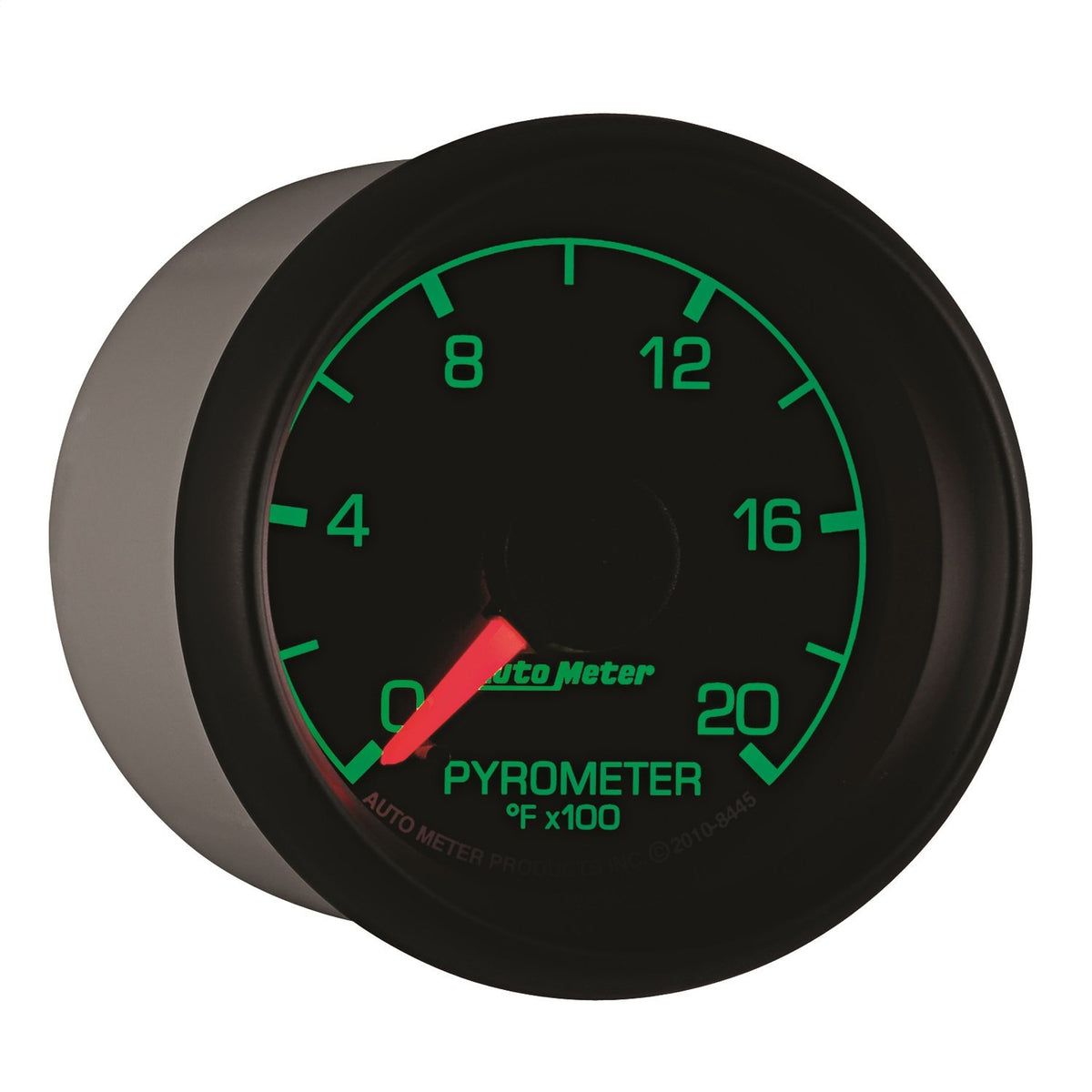 Auto Meter 8445 Factory Match 2-1/16" 0-2000 Degree Fahrenheit Pyrometer Kit Gauge for Ford Racing