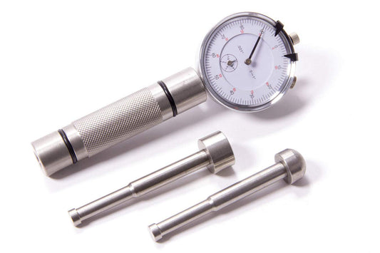 ProForm 66838 Camshaft Checking Fixture, 0.001 in Dial Indicator, Flat/Hydraulic Camshaft Followers, Aluminum, Natural, Kit