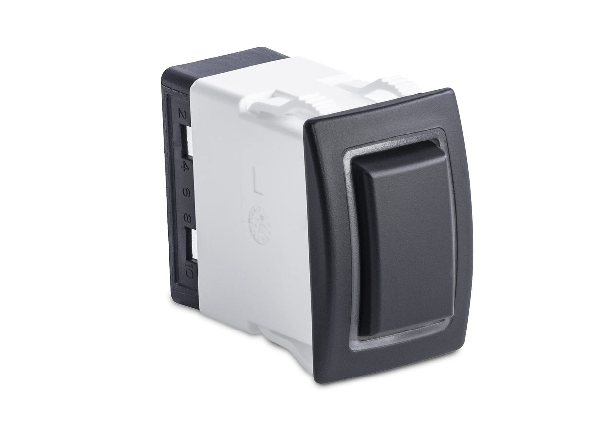 Sierra RK40690B, Rocker Switch, Halo SPDT, Independent Blue Halo