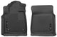 Husky Liners X-act Contour Floor Mats | Fits 2012-2021 Toyota Tundra, CrewMax & Double Cab (12-17 Reg Cab), 2012-2022 Toyota Sequoia | Front Row, 2-pc Black - 53711