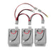 Connect-Ease 3-Battery 12V Parallel Kit with Solar Panel Leads