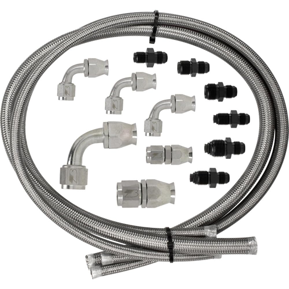 BILLET SPEC Power Steering Hose Kit for Remote Reservoir (77900)