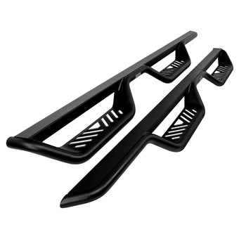 compare product Westin 20-13295 Outlaw Drop Nerf Bars Textured Black Pair