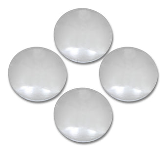 compare product Mr. Gasket 4580 Baby Moon Hub Caps - Chrome