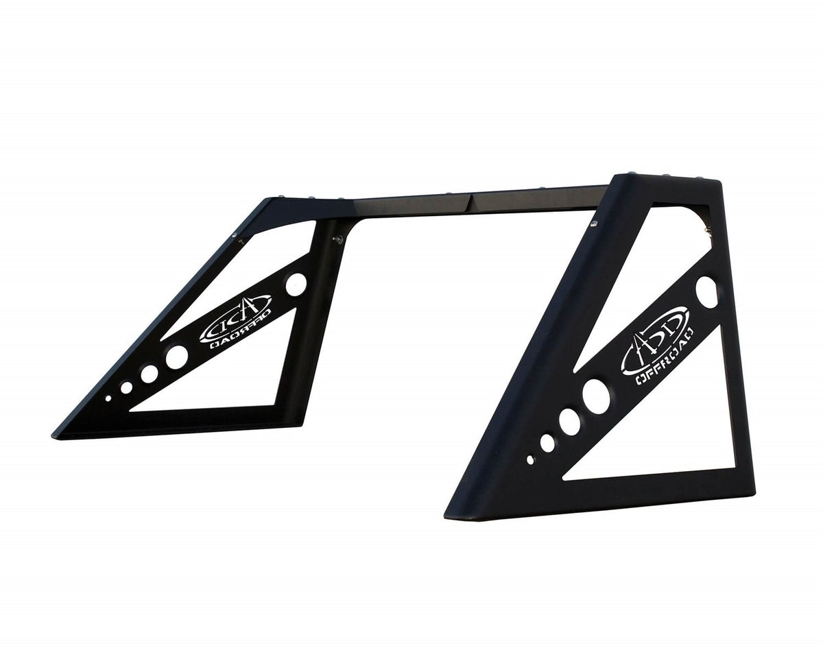 Addictive Desert Designs | Chase Rack | Universal Application | Bolt Together Design | Mounting Option for Lights | Hammer Black Powder Coat Finish (17 Inch Tall Profile)