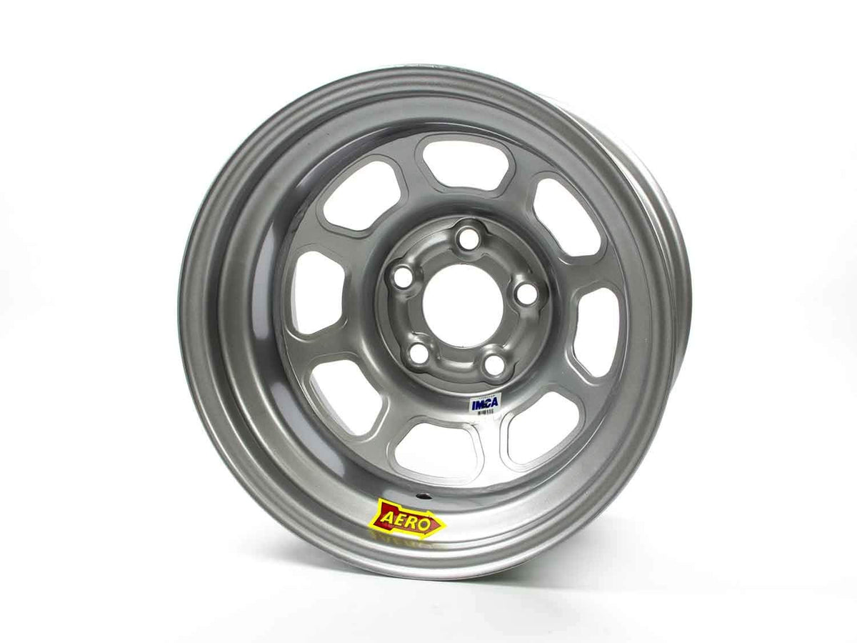 AERO Race Wheels 52-085020L 15x8 2in 5.00 Silver LR