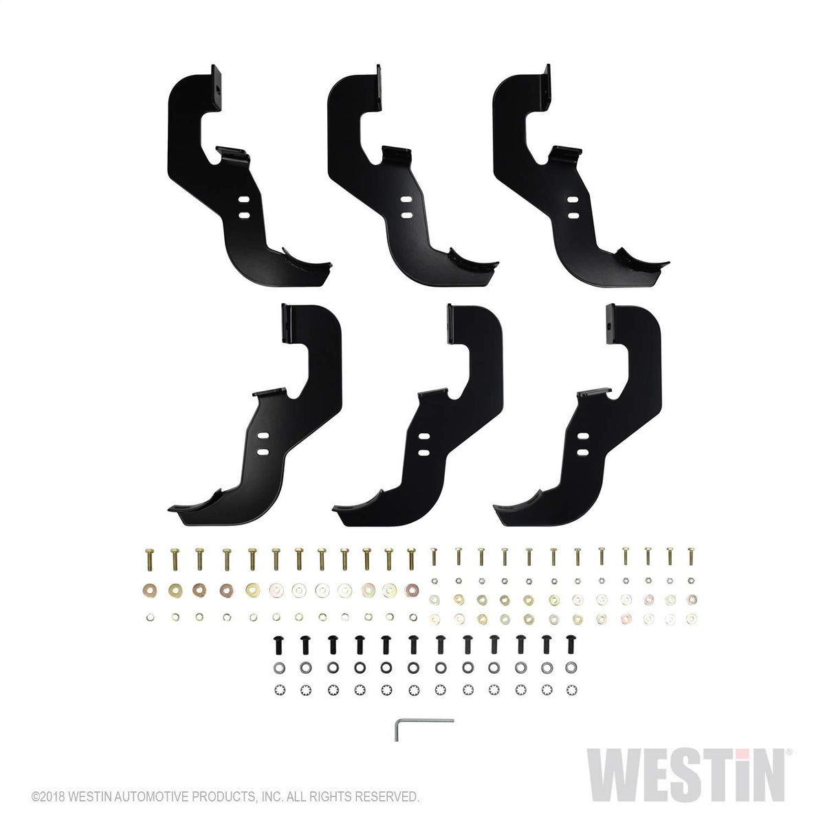 Westin 21-24130 PRO TRAXX 4 Oval Nerf Bars fits 2019-2025 Silverado Sierra 1500 2020-2025 Silverado Sierra 2500 3500 Crew Cab (Exc 2019 Silverado LD/Sierra 1500 Limited) Polished Pair