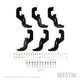 Westin 21-24130 PRO TRAXX 4 Oval Nerf Bars fits 2019-2025 Silverado Sierra 1500 2020-2025 Silverado Sierra 2500 3500 Crew Cab (Exc 2019 Silverado LD/Sierra 1500 Limited) Polished Pair