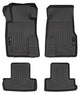 Husky Liners Weatherbeater Floor Mats | Fits 2010-2014 Ford Mustang | Front & 2nd Row, 4-pc Black - 98371