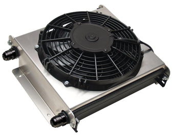 compare product Derale 15875 Hyper-Cool Extreme Remote Mount Fluid Cooler,Black
