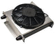 Derale 15875 Hyper-Cool Extreme Remote Mount Fluid Cooler,Black