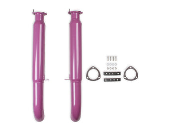 compare product Flowtech 50232FLT Purple Hornies Glasspack