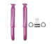 Flowtech 50232FLT Purple Hornies Glasspack
