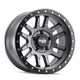 CANYON PRO 17x9, Bolt Pattern: 5x5/, Offset: -12, SATIN GRAPHITE W/SIMULATED RING, set of 1