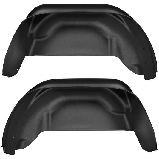 Husky Liners - Rear Wheel Well Guards | 2015-2020 Ford F-150 (Will not fit Raptor) - Black, 2 Pc. | 79121