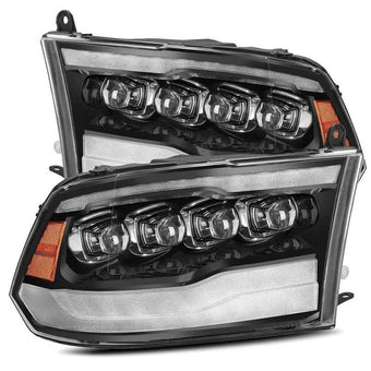 compare product AlphaRex USA 880590 Nova Series LED Projector Headlights fits Dodge Ram 1500,Clear