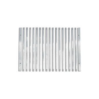 compare product RoadWorks Stainless Steel Grille with 17 Vertical Bars for Freightliner Classic/FLD 120 1990-2020 | 25900